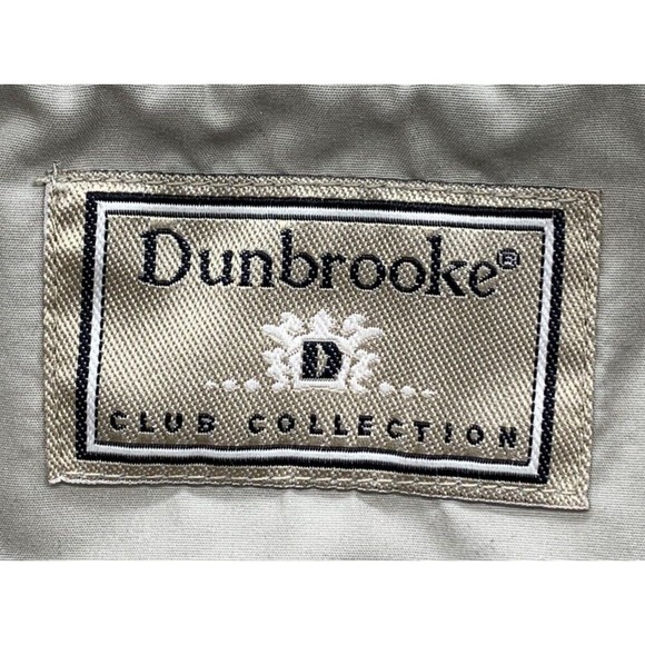 Dunbrooke Club Collection Henley Pullover Sweaters Mens X-Large Beige Lined Logo - Picture 3 of 15